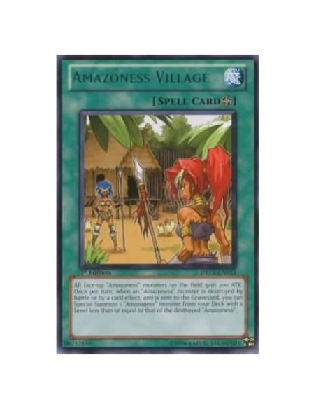 Carta Yu-Gi-Oh! Aldea Amazoness DREV-EN053 Rara 1ra Edición Carta Yu-Gi-Oh! Aldea Amazoness DREV-EN053 Rara 1ra Edición