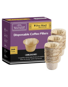 Filtros desechables Pro Mael K Cup 360 unidades Natural