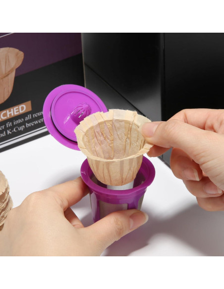 Filtros desechables Pro Mael K Cup 360 unidades Natural Filtros desechables Pro Mael K Cup 360 unidades Natural
