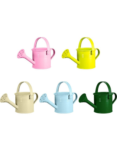 Mini Regaderas de Metal Yardwe para Niños - 5 Piezas 16x7.5cm