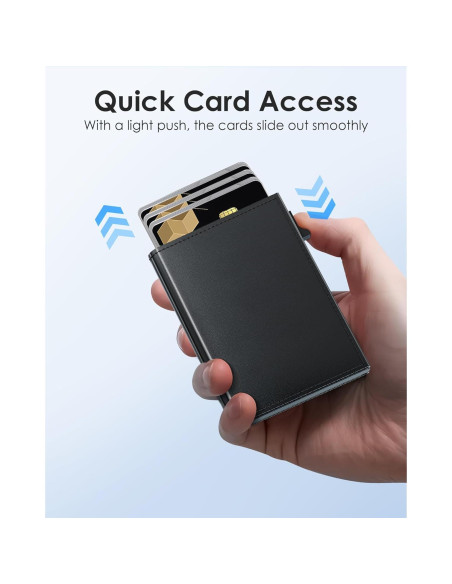 Billetera Minimalista QLD para Hombres con Bloqueo RFID Billetera Minimalista QLD para Hombres con Bloqueo RFID