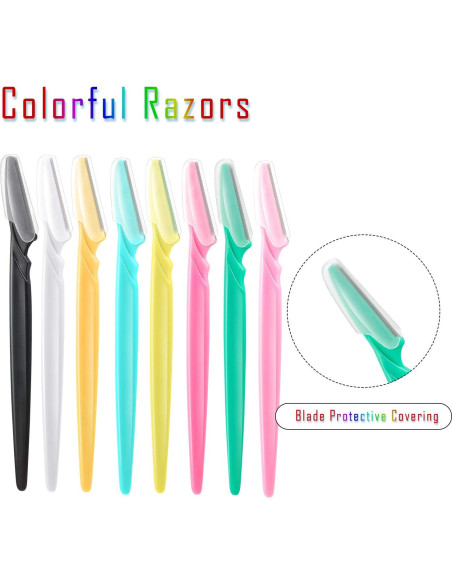 Kit de 24 Afeitadoras de Cejas Boao - Colores Variados Kit de 24 Afeitadoras de Cejas Boao - Colores Variados