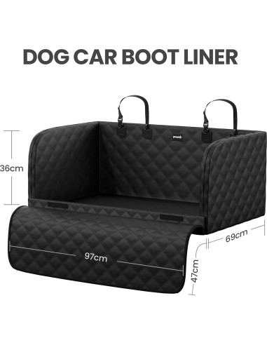 Funda de Carga SUV Pecute Acolchada Impermeable Negra 68.8x96.5cm