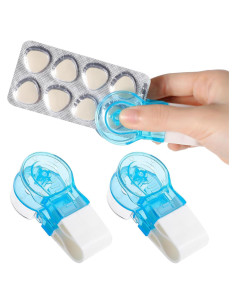 Extractor de Pastillas Portátil Gjinxi, 2 Piezas, Azul
