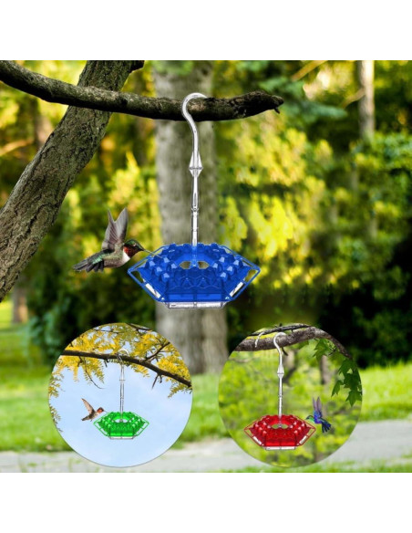 Alimentador de Colibríes Jlbrd Mdjlws 0.32L Rojo con 30 Puertos Alimentador de Colibríes Jlbrd Mdjlws 0.32L Rojo con 30 Puertos
