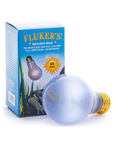 Bombilla Incandescente Fluker 60W Luz Diurna para Reptiles Bombilla Incandescente Fluker 60W Luz Diurna para Reptiles