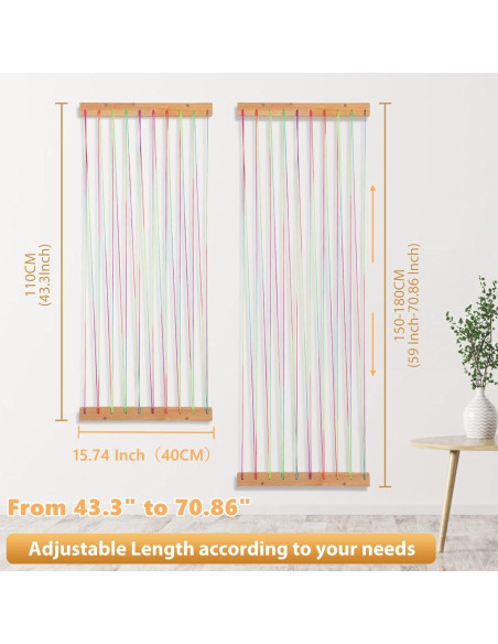 Organizador de Juguetes de Peluche PHOENANCEE Madera Natural Organizador de Juguetes de Peluche PHOENANCEE Madera Natural