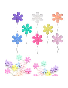Enhebradores de Agujas BEADNOVA 25pcs Plástico Cabeza Flor