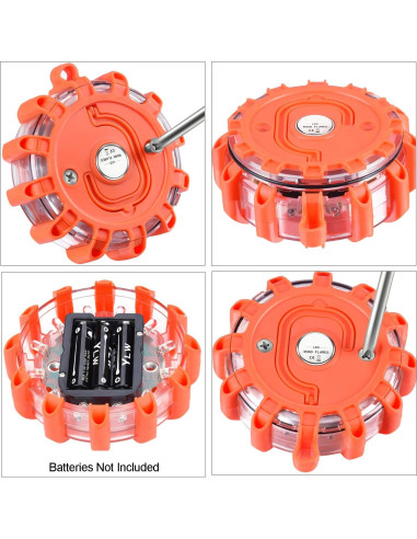 Tobfit 3 Pack Luces LED de Emergencia con Base Magnética