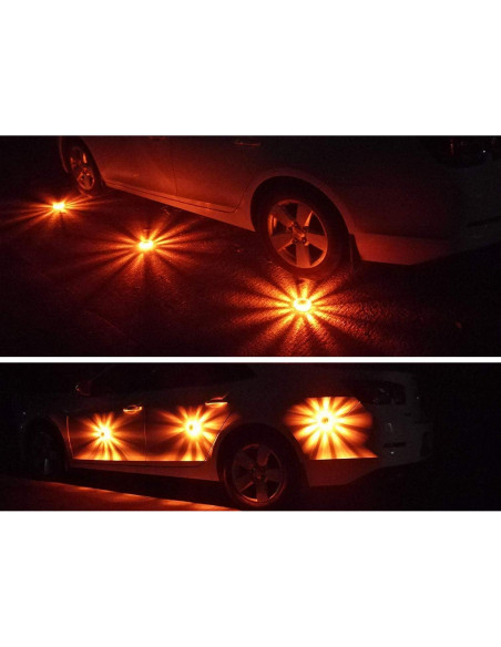 Tobfit 3 Pack Luces LED de Emergencia con Base Magnética Tobfit 3 Pack Luces LED de Emergencia con Base Magnética