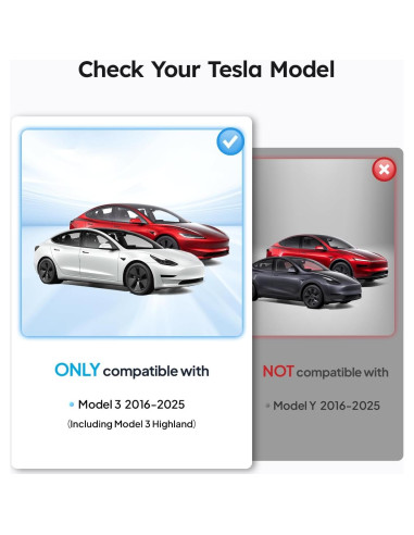 Sombrilla Parabrisas Wigoo para Tesla Model 3 2016-2026