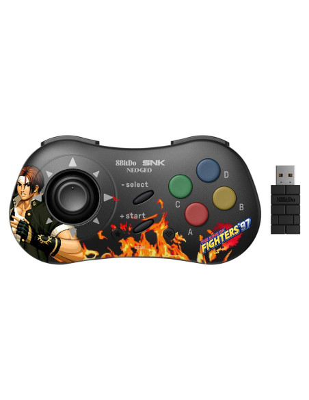 Controlador Inalámbrico 8Bitdo NEOGEO Kyo Kusanagi - Bluetooth Controlador Inalámbrico 8Bitdo NEOGEO Kyo Kusanagi - Bluetooth