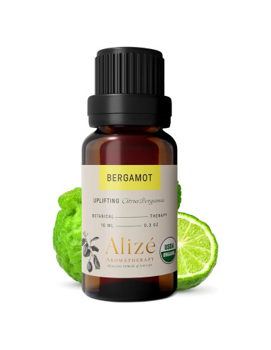 Aceite Esencial de Bergamota Alizé 10ml Orgánico 100% Puro
