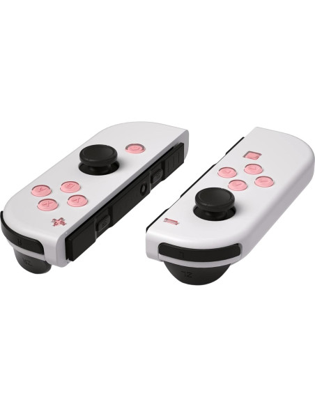 Botones de Gel eXtremeRate para JoyCon Nintendo Switch - Rojo Pálido y Claro Botones de Gel eXtremeRate para JoyCon Nintendo Switch - Rojo Pálido y Claro