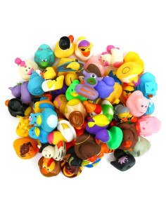 Paquete de 25 Patitos de Goma XY-WQ 5.8 cm Juguetes de Baño