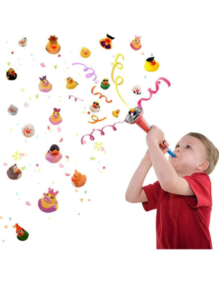 Paquete de 25 Patitos de Goma XY-WQ 5.8 cm Juguetes de Baño Paquete de 25 Patitos de Goma XY-WQ 5.8 cm Juguetes de Baño