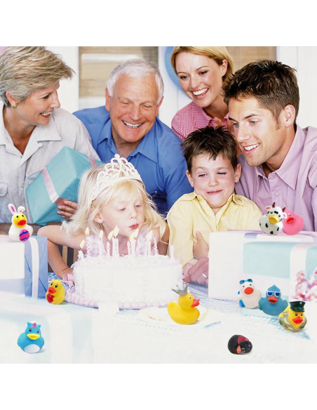 Paquete de 25 Patitos de Goma XY-WQ 5.8 cm Juguetes de Baño Paquete de 25 Patitos de Goma XY-WQ 5.8 cm Juguetes de Baño