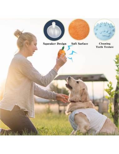 Juguete para Perros Mewajump 3-en-1 con Pelota Squeaky