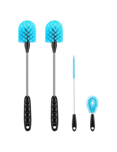 Juego de Cepillos de Limpieza UNIFUN 4 en 1 Acero Inoxidable