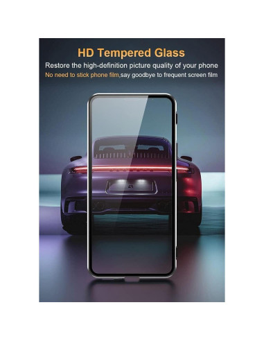 Funda QUIETIP para Google Pixel 9 y 9 Pro, Vidrio Templado Negro