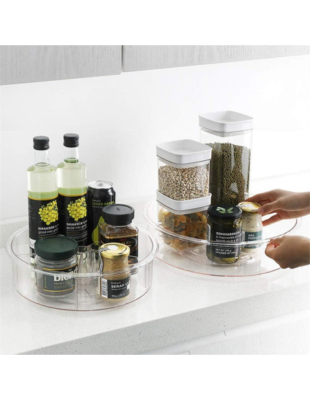 Organizador Giratorio SANNO Lazy Susan 29.2 cm - Estante para Especias Organizador Giratorio SANNO Lazy Susan 29.2 cm - Estante para Especias