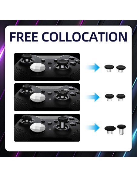 Kit 13 en 1 Palancas Metálicas Xbox One Elite Series 2 Kit 13 en 1 Palancas Metálicas Xbox One Elite Series 2