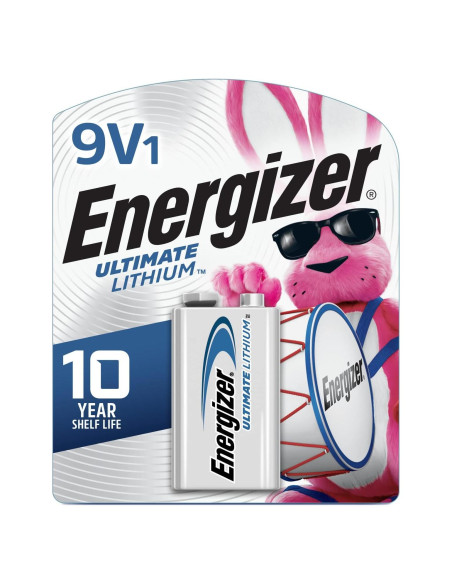 Baterías de Litio 9V Energizer Ultimate - 1 Paquete Baterías de Litio 9V Energizer Ultimate - 1 Paquete