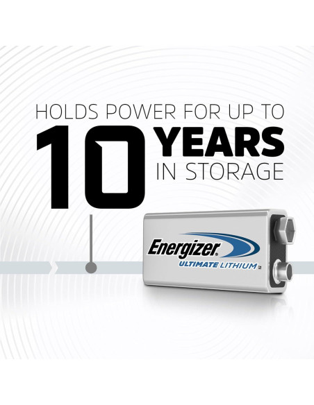 Baterías de Litio 9V Energizer Ultimate - 1 Paquete Baterías de Litio 9V Energizer Ultimate - 1 Paquete