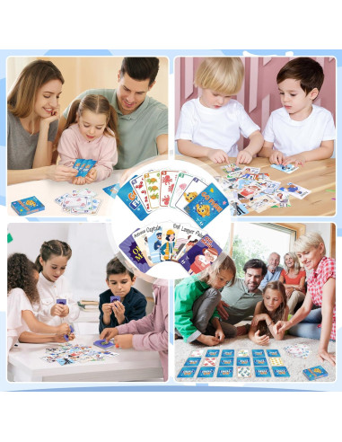 Juegos de Cartas Clásicos Timenued - Ve a Pescar y Vieja Sucia