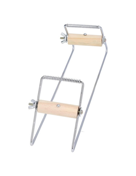 Telar de Cuentas Ajustable Acero Inoxidable 29.5x6.8cm DIY Telar de Cuentas Ajustable Acero Inoxidable 29.5x6.8cm DIY