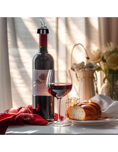 Vertedor Automático Medido Aimery 1 oz Set de 4 para Vino Vertedor Automático Medido Aimery 1 oz Set de 4 para Vino