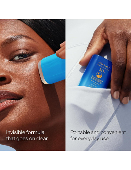 Stick Protector Solar Shiseido SPF 50+ Invisible 20g Stick Protector Solar Shiseido SPF 50+ Invisible 20g