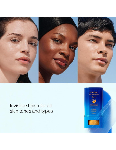 Stick Protector Solar Shiseido SPF 50+ Invisible 20g Stick Protector Solar Shiseido SPF 50+ Invisible 20g