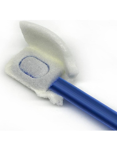 Hisopos de Espuma Wellgler 130mm Sin Pelusa 50pcs Azul Marino