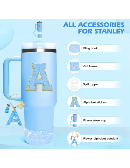 Accesorios para Stanley Cup Miglaja 30/40 OZ - Caja Regalo Azul A Accesorios para Stanley Cup Miglaja 30/40 OZ - Caja Regalo Azul A