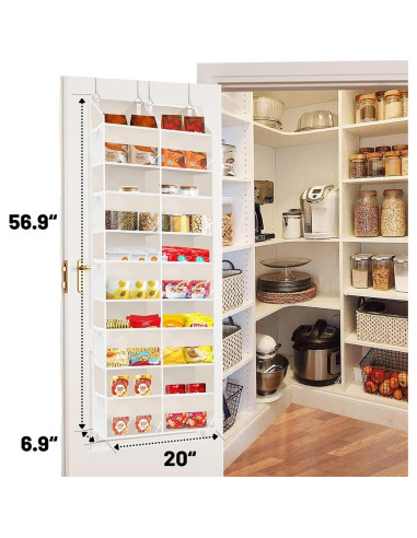 Organizador sobre la puerta Ofiray-home 5 niveles 10 compartimentos