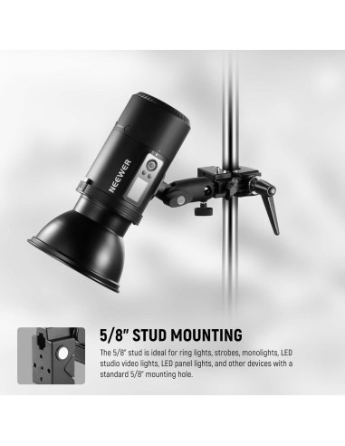 Luz LED Bi Color NEEWER MS150B 130W Portátil 2700K-6500K