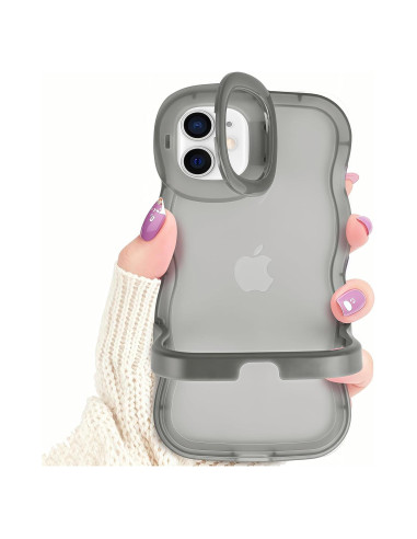 Funda protectora para iPhone 11 Kaislandy con soporte plegable