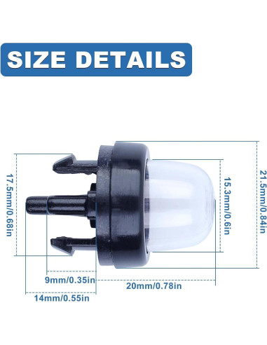 Kit de Filtro de Aire AUMEL para Motosierra 52cc 58cc