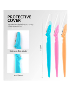 Paquete de 24 Cuchillas para Cejas Yuntop - Afeitado Preciso 2