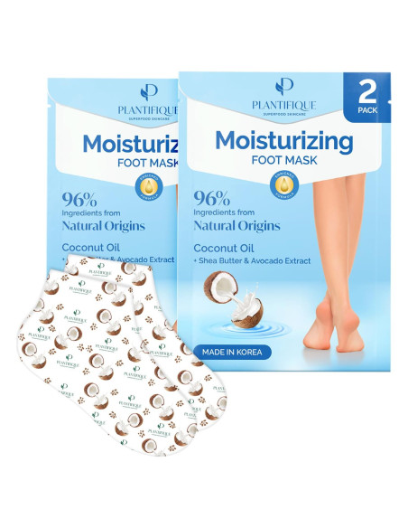 Mascarilla Hidratante para Pies Plantifique 2 Pares Karité Mascarilla Hidratante para Pies Plantifique 2 Pares Karité