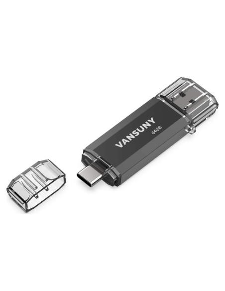Vansuny 64GB Unidad Flash USB 3.0 Tipo C OTG con Llavero Vansuny 64GB Unidad Flash USB 3.0 Tipo C OTG con Llavero