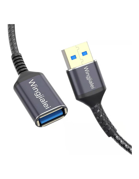 Cable de Extensión USB 3.0 Wingjialei 0.61m Macho a Hembra Cable de Extensión USB 3.0 Wingjialei 0.61m Macho a Hembra