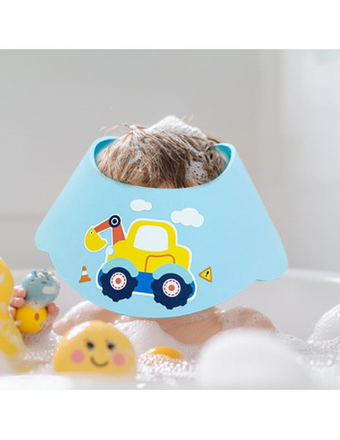 Visera de Ducha para Niños - Gorro de Baño Ajustable EVA