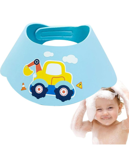 Visera de Ducha para Niños - Gorro de Baño Ajustable EVA Visera de Ducha para Niños - Gorro de Baño Ajustable EVA
