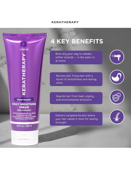 Crema Alisadora Keratherapy 200 ml - Infundida con Queratina Crema Alisadora Keratherapy 200 ml - Infundida con Queratina
