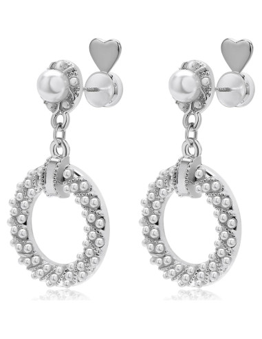 Soportes de Pendientes de Silicona Kerryjewl - 3 Pares Plata