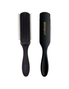 Cepillo Desenredante Denman D3 para Cabello Rizado 7 Filas