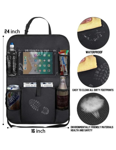 Organizador de Asiento Trasero QRZLP - 2 Piezas, Impermeable