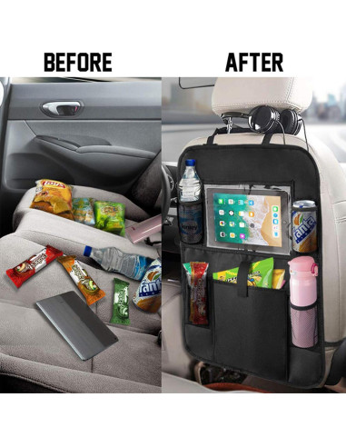 Organizador de Asiento Trasero QRZLP - 2 Piezas, Impermeable